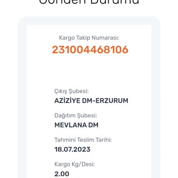 Sendeo Kargom 9 Gündür Dağıtıma Çıkmıyor Şubede Gözüküyor