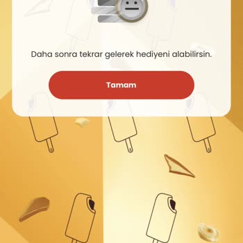 Algida Kod Giriş Limitine Ulaştınız Yazısı