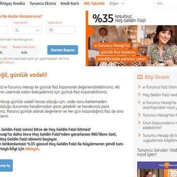 ING Yeniden Hoş Geldin Faizi Hakkında