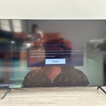 Samsung 70 İnch LED TV Ekran Kararma Arızası