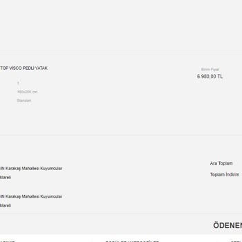 Yatsan İade Değişim Bedeli