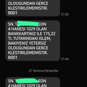 BinBin Haksız Yere Borç Yazdı