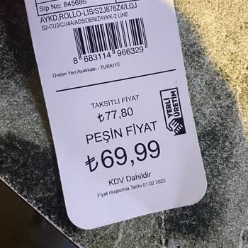 LCW Etiket Fiyat Ve Kasa Fiyat Farkı