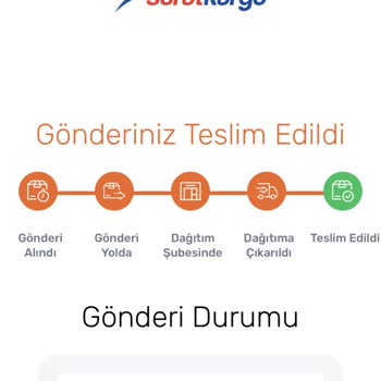 Sürat Kargo Sinop Ayancık Şube Teslim Edildi Deyip Edilmeyen Ürün