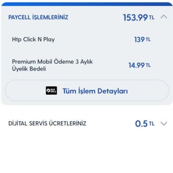 Vizyon Elektronik Para'nın Turkcell Faturamdan Onaysız Habersiz Para Çekmesi