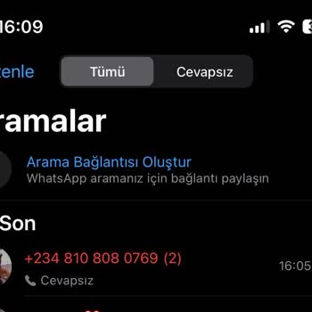 WhatsApp Yabancı Numaralardan Çağrı Gelmesi