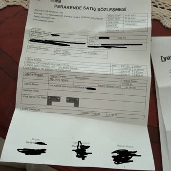 Yataş Bedding Zamanında Yapılmayan Teslimat Mağduriyeti