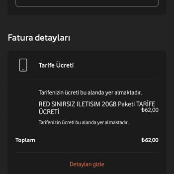 Vodafone Taahhüt Varken Fiyat Artışı