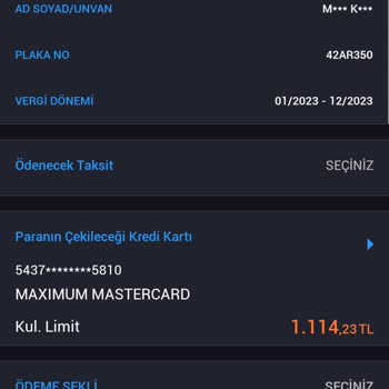 Gelir İdaresi Başkanlığı Ek MTV Ödemesi