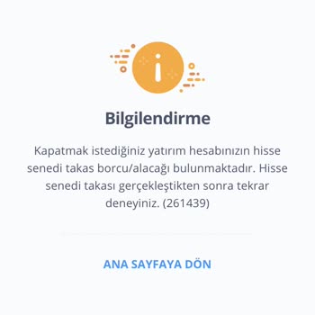 İş Bankası Yatırım Hesabımı Kapatamıyorum