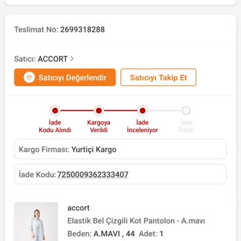 Accort Giyim Accort Firmasi Satış Sonrası Uçup Kayboluyor
