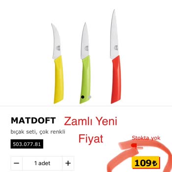 IKEA Stok Sebepli Sipariş İptali İstemi