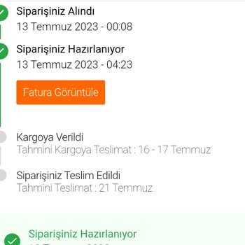 FLO Ayakkabı 2 Haftadır Kargoya Verilemeyen Ürün