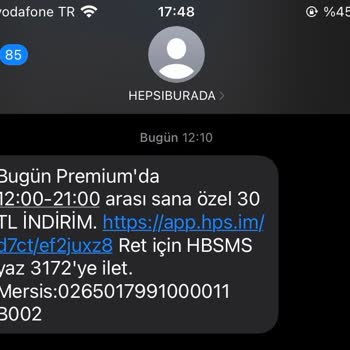 Hepsiburada Premium 30 TL İndirim Aldatmacası