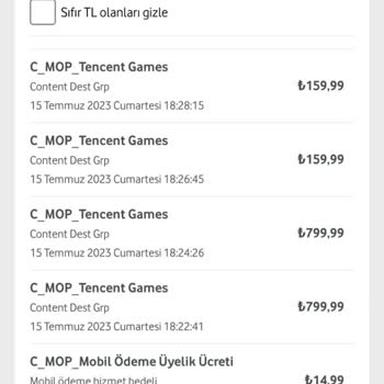 Vodafone Tencent Games İş Birliği İle Haksız Kazanç