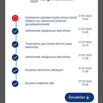 Aras Kargo Kargoyla Teslimatı İle İlgili Yaşanan Sorun