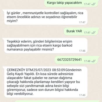 PTT Kargo 2 Gündür Gönderi Dağıtım İçin Şubede Bekliyormuş