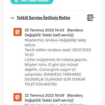 Antalya Arçelik Servis İlgisizliği