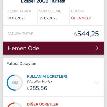 Türk Telekom Yüksek Fatura Bedeli