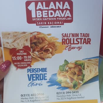Sr Döner Kampanyalı Menüyü Vermek İstemedi
