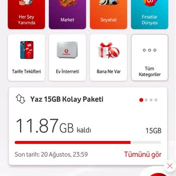 Vodafone Kolay Paketim Olmasına Rağmen Hediye Çarkını Çeviremiyorum