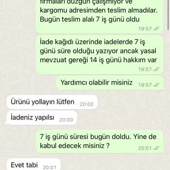 Oven Concept Ücret İade Etmeyip Yanlış Yönlendiriyor
