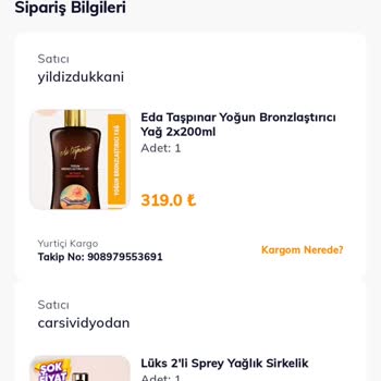 Vidyodan.com Sipariş Teslim Edildi Gözüküyor Ama Teslim Edilmedi