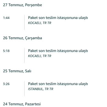 Kolay Gelsin Kargo... Teslim Edilemeyen Kargo