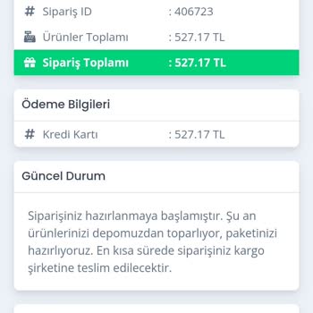 Qafiye Prive Siparişimin Üzerinden 10 Gün Geçmesine Rağmen Kargoya Verilmemesi...