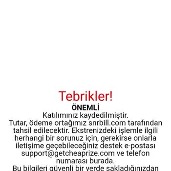 Getcheaprize.com Adlı Sitenin Haksızlığı