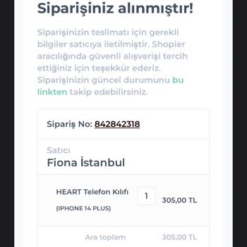 Shopier Kargolanmayan Ürün Satıcıya Ulaşılamıyor