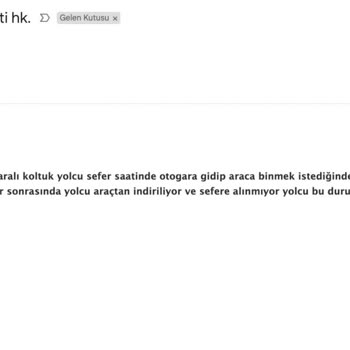 Kamil Koç Mağduriyeti: Aynı Bileti Başkasına Da Satmışlar!