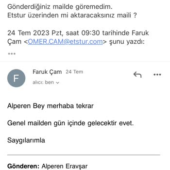 ETS Tur %25 Şimdi %75 Sonra Öde Kampanyası, Ödeme Sayfası Bulunamıyor