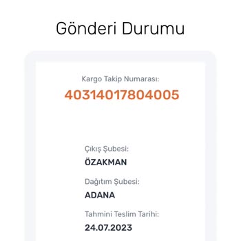 Sendekaldı Satıcısı Horoz Lojistik Saçmalığı