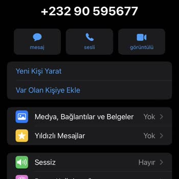WhatsApp +62 Ve +232'li Numaralardan Gelen Aramalar Ve Mesajlar