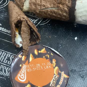 Cornetto Disc Dondurma Lastik Gibi Sündü