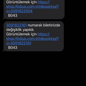 Kamil Koç Aldığım Biletin Seferi Olmaması