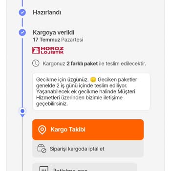Hepsiburada Sipariş İlgisizlik Alakasızlık
