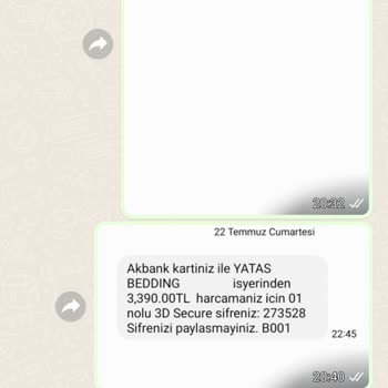 Yataş Online Alişveriş Mağduriyeti