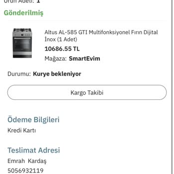 Smart Evim Stokta Olmayan Ürünü Satmak