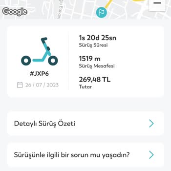 BinBin Aracında Kullanım Ücreti Hatası
