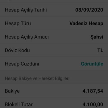 Garanti BBVA Anahtar Kart Talebi İptal Edildi Hesabımdaki Paramdan Bloke Kalkmıyor