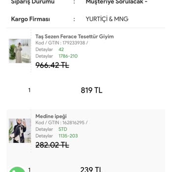 Hepsi Tesettür - Caglamboutique Olmayan Ürünü Satışa Koyup İade Yapmıyor