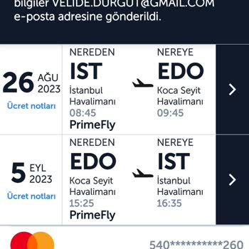 THY Bilet Sisteminde Açık Var