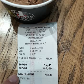 Kahve Dünyası Porsiyon Küçüklüğü & Dondurmadan Kıl Çıkması & Uygulama Sorunları