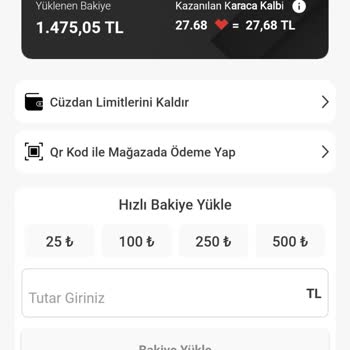 Karaca Züccaciye Karaca Love İadenin Tamamının Yatmaması Ve Yanlış Cüzdan Bakiyesi