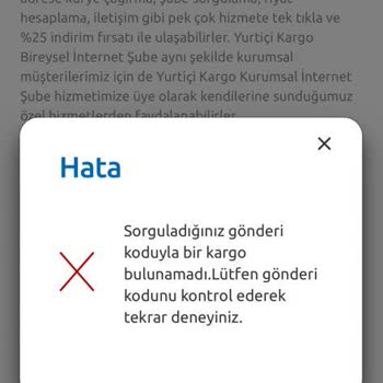 Yurtiçi Kargo Ürünümü Teslim Etmedi