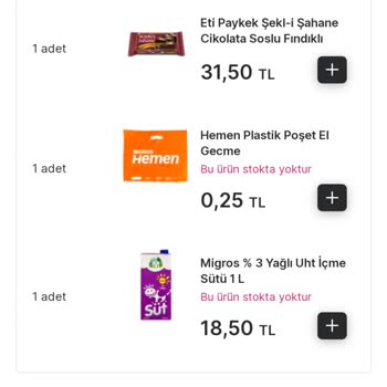 Migros Gelmeyen Eksik Ürünün Ücreti Alındı
