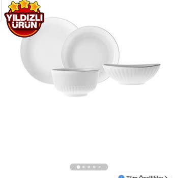 Karaca Züccaciye 1.499 TL Lik Yemek Takımı Ben Aldıktan Sonra 999 TL Olmuş.