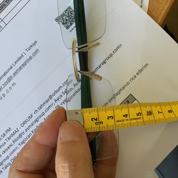 Atasun Optik Yanlış Üretilen Ve Kullanılamayan Uzak/yakın Gözlük Camları